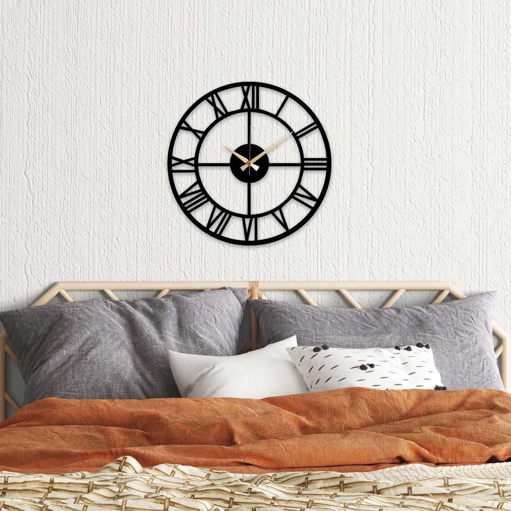 Metal Roman Number Wall Clock -5004 