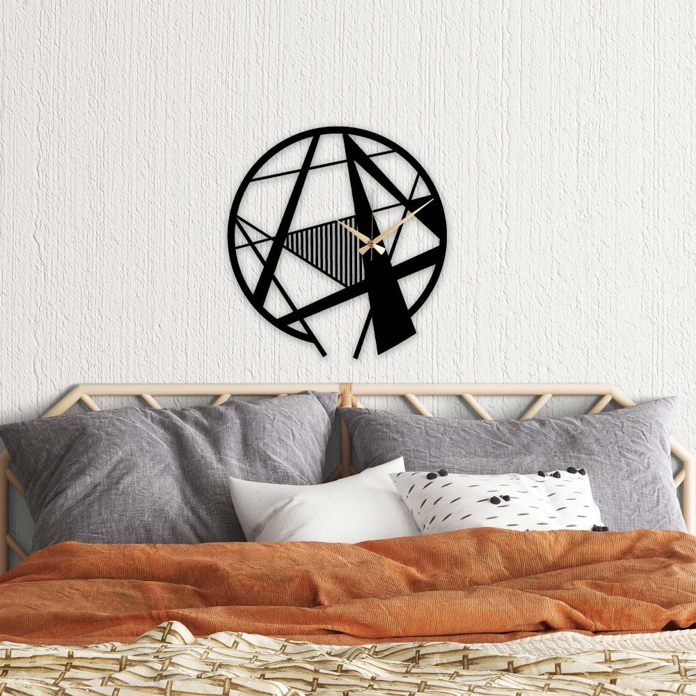 Zentangle Metal Wall Clock