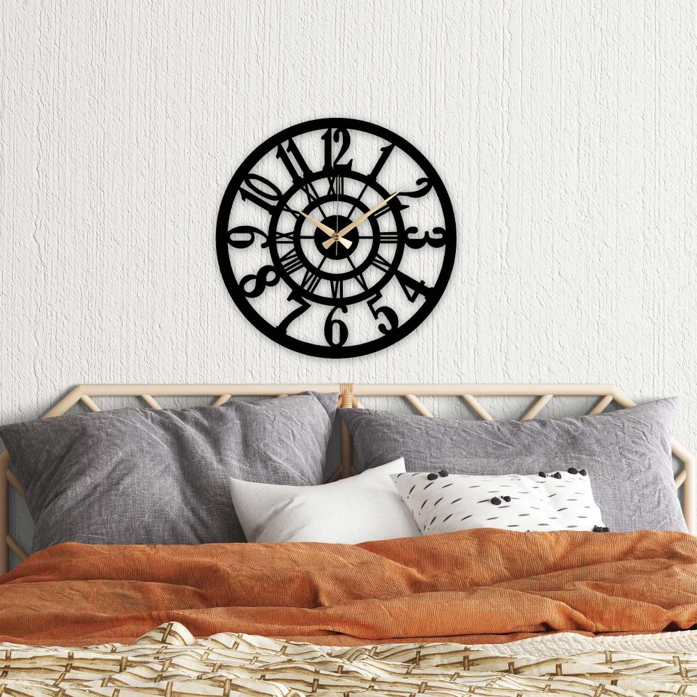 Classic Metal Wall Clock- 1017