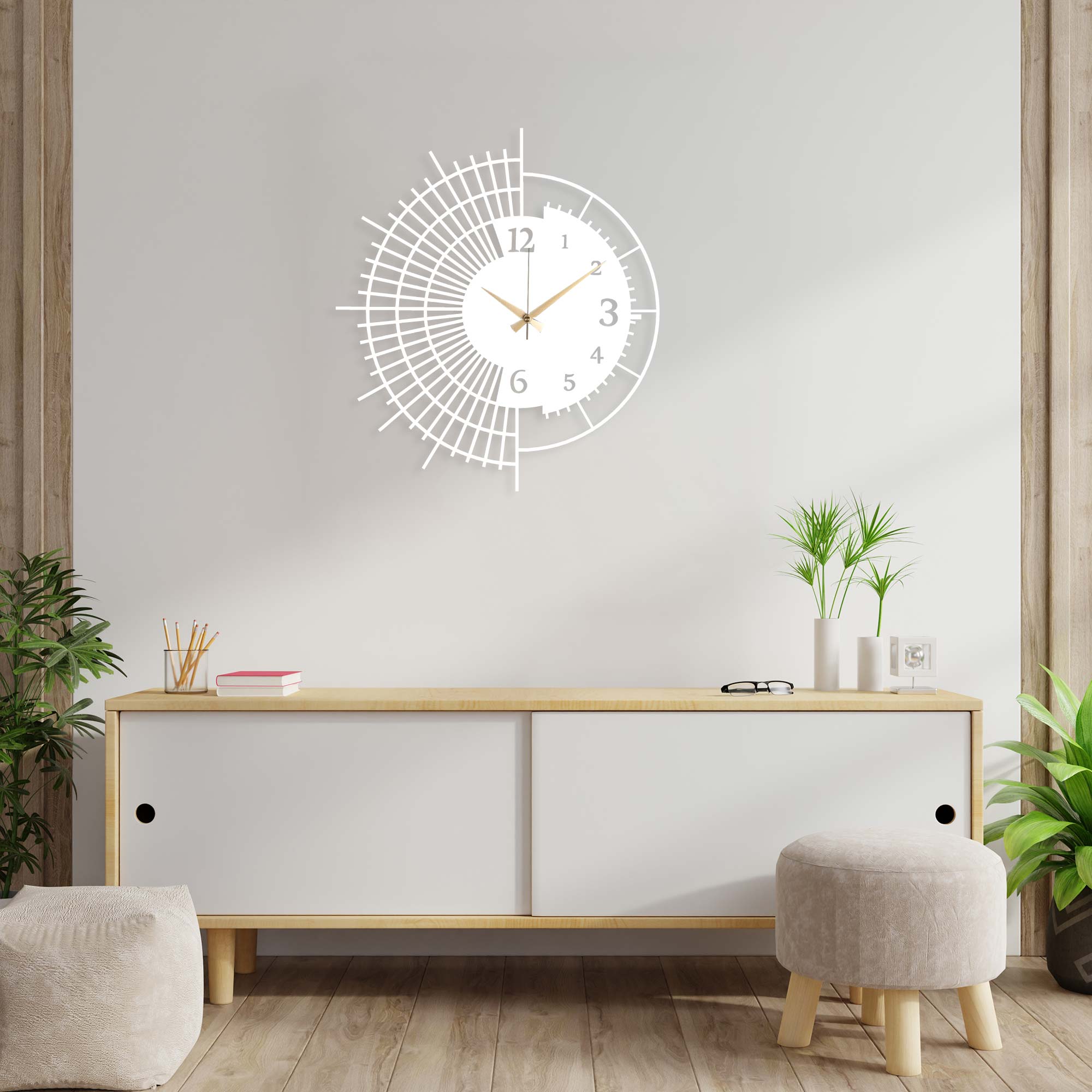 Bunge Metal Clock